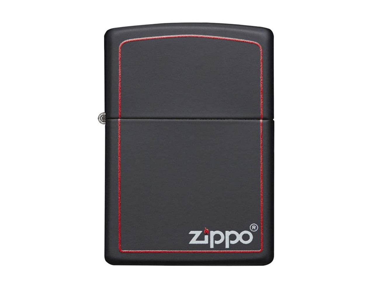 Zippo 218zb-Blkmatte W/Zip.Border-720060182 Lighter, Lighter, - Outdoor Kuwait