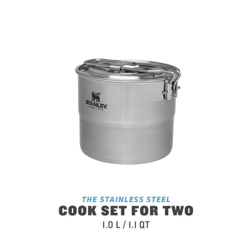 STANLEY ADVENTURE STAINLESS STEEL COOK SET FOR TWO, Cooking Set, - Outdoor Kuwait