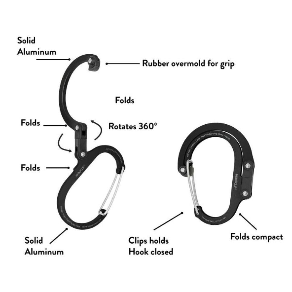 Heroclip® Large, Carabiners,    - Outdoor Kuwait