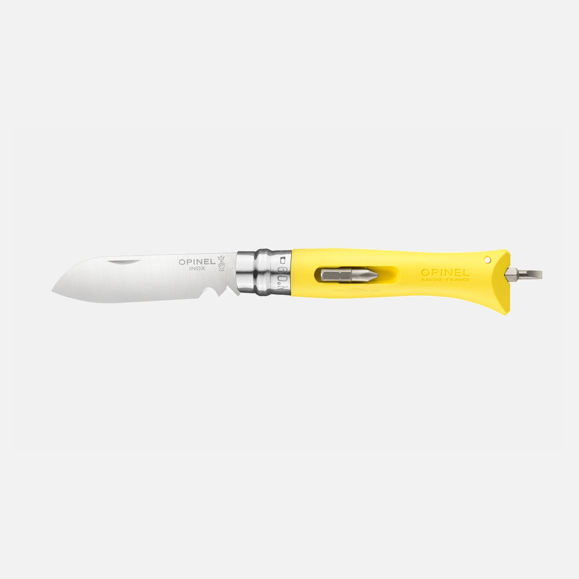 Opinel N°09 DIY Pocket Knife, , Yellow - Outdoor Kuwait
