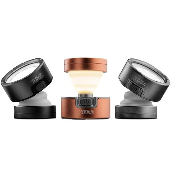 Nebo Poppy Puck 300 Lumen Collapsible Lantern, Lanterns, - Outdoor Kuwait