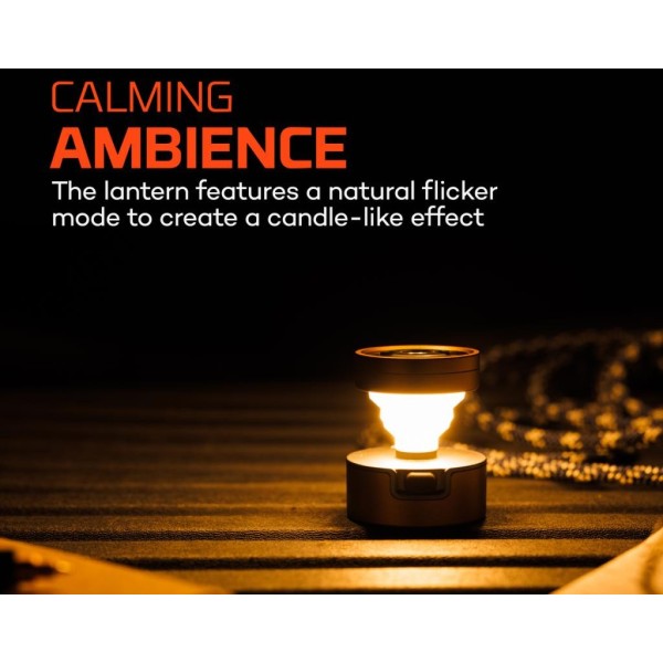 Nebo Poppy Puck 300 Lumen Collapsible Lantern, Lanterns, - Outdoor Kuwait