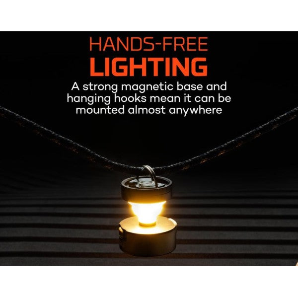 Nebo Poppy Puck 300 Lumen Collapsible Lantern, Lanterns, - Outdoor Kuwait