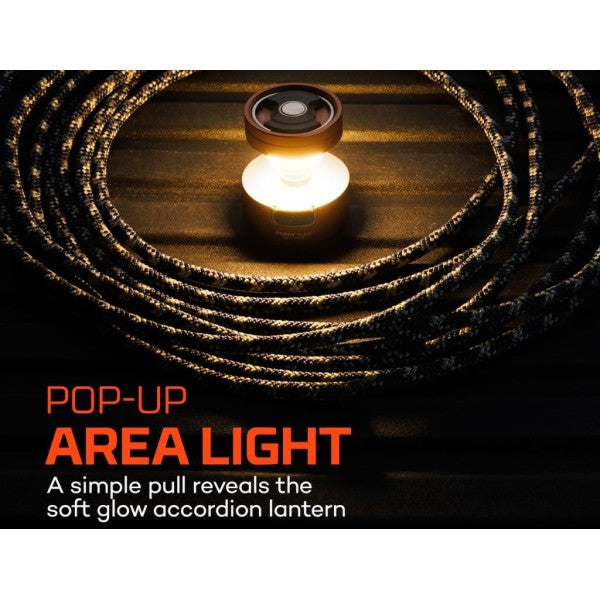 Nebo Poppy Puck 300 Lumen Collapsible Lantern, Lanterns, - Outdoor Kuwait