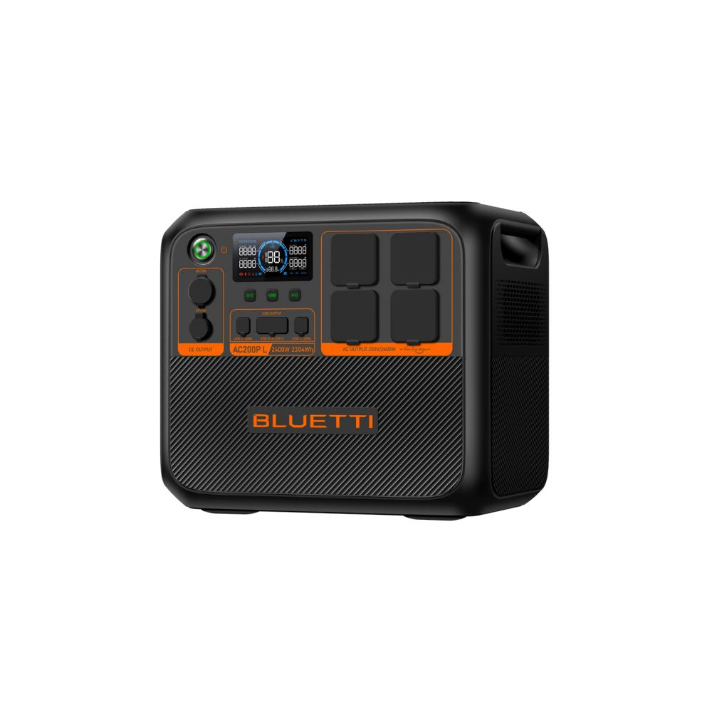 Bluetti Premium 200 (AC200PL) Portable Power Station | 2400W 2304Wh, Power Station, - Outdoor Kuwait