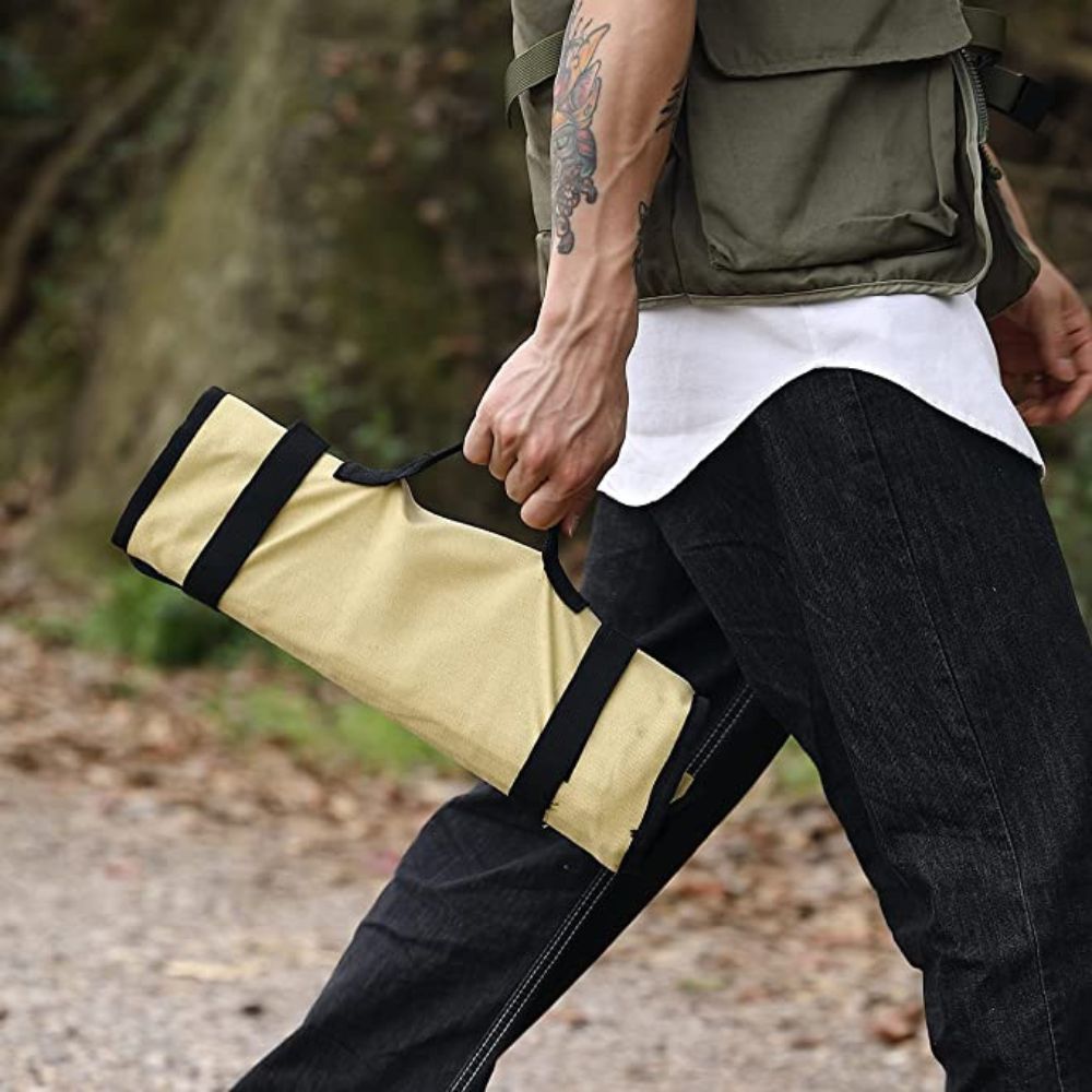 Campingmoon Tent Stakes Case Storage Bag - L, Camping Accessories,    - Outdoor Kuwait