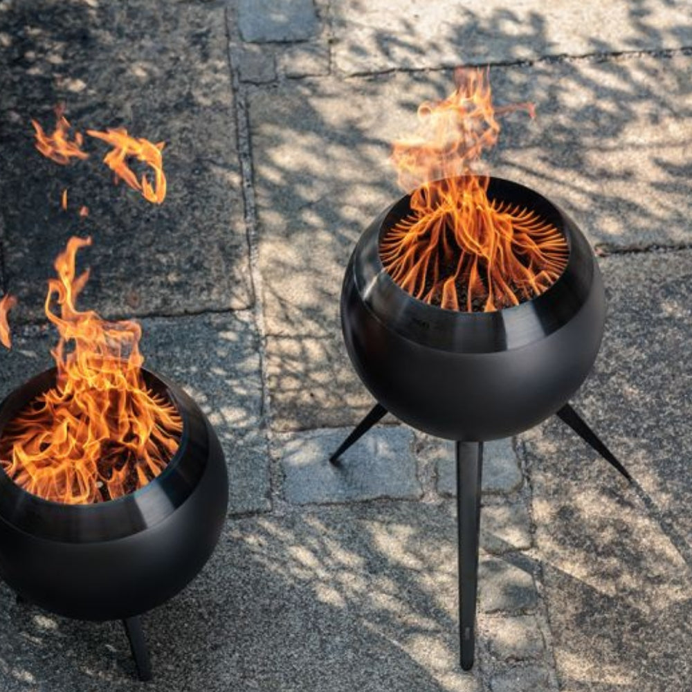 Hofats Moon 45 Fire Basket - High Stand, Firepit, - Outdoor Kuwait
