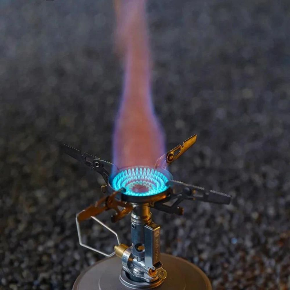 Campingmoon Mini High-Power Rocket Stove Ultralight Portable Burner, Gas Burner,    - Outdoor Kuwait