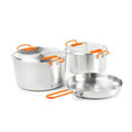 GSI Outdoor Glacier Stainless Base Camper Large, Cookware,    - Outdoor Kuwait