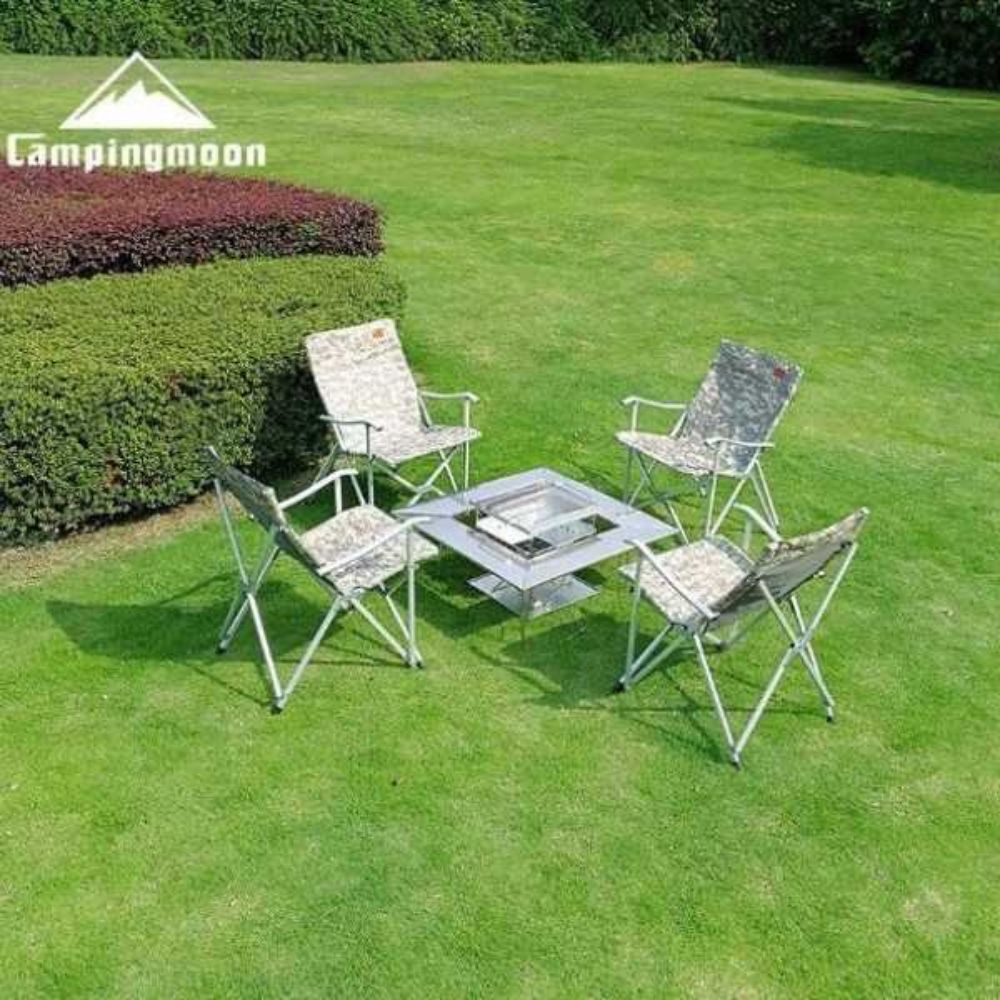 Campingmoon Multipurpose Stove / Fire-pit Table, Camp Furniture,    - Outdoor Kuwait