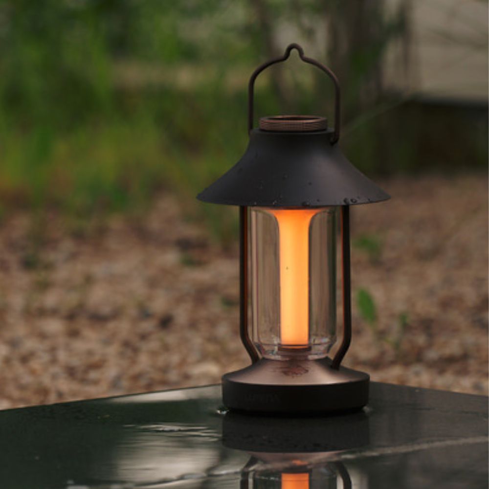 Lumena The Classic LED Lantern - Brown, Lanterns, - Outdoor Kuwait
