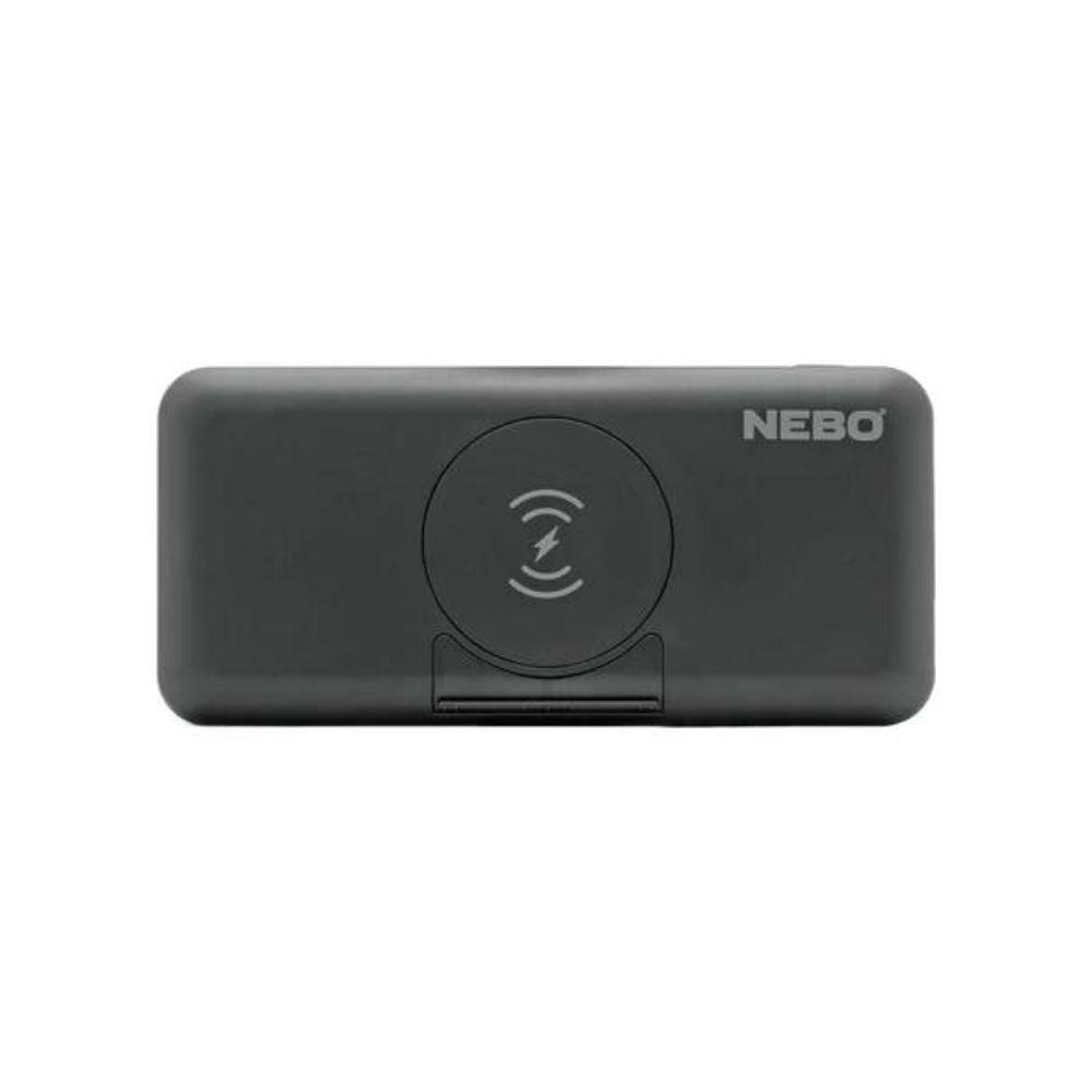Nebo 10,000mAh Powerbank with Kickstand & Wireless Charging, Power Bank,    - Outdoor Kuwait