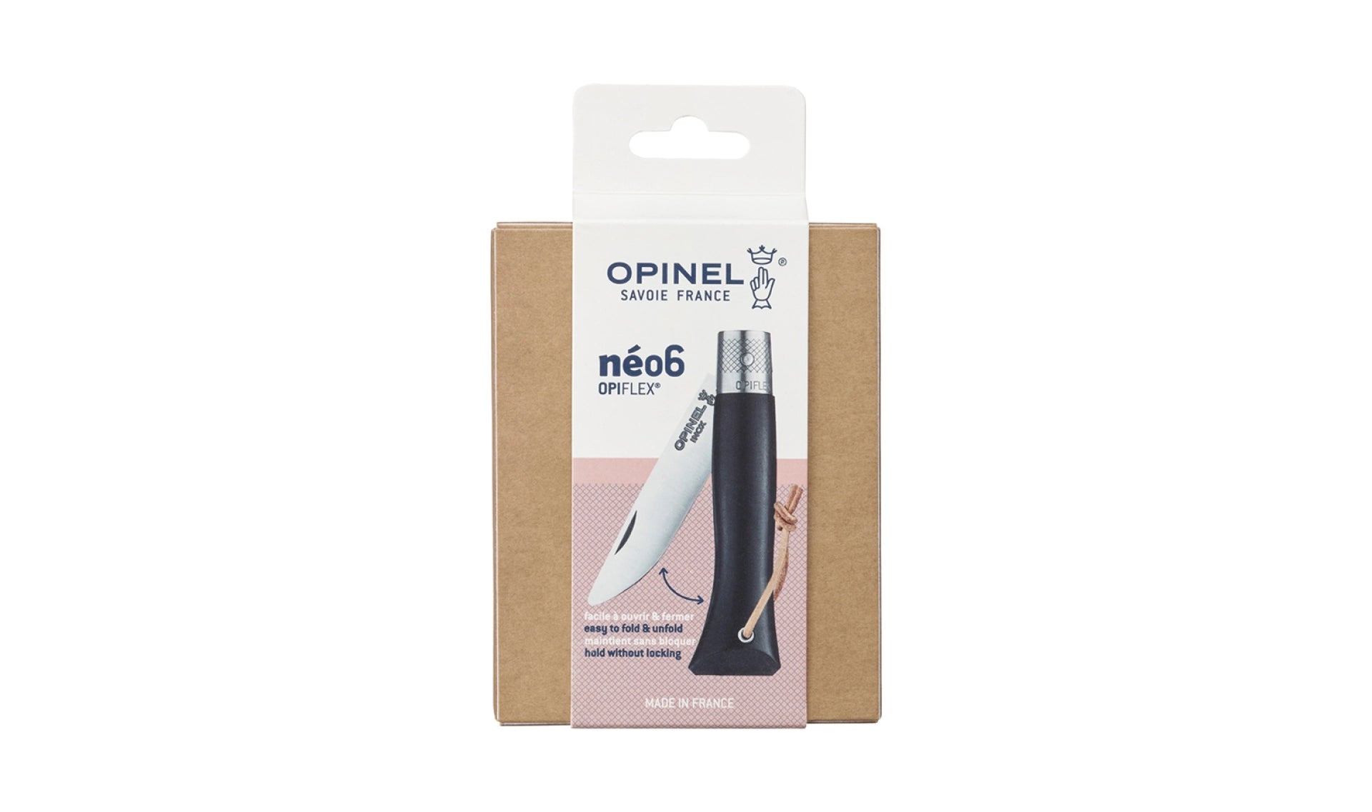 Opinel Néo6 Ebony Pocket Knife 3123840031106
