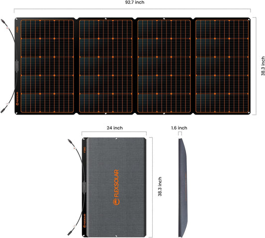 FlexSolar 360W Portable Solar Panel, Solar Panel, - Outdoor Kuwait