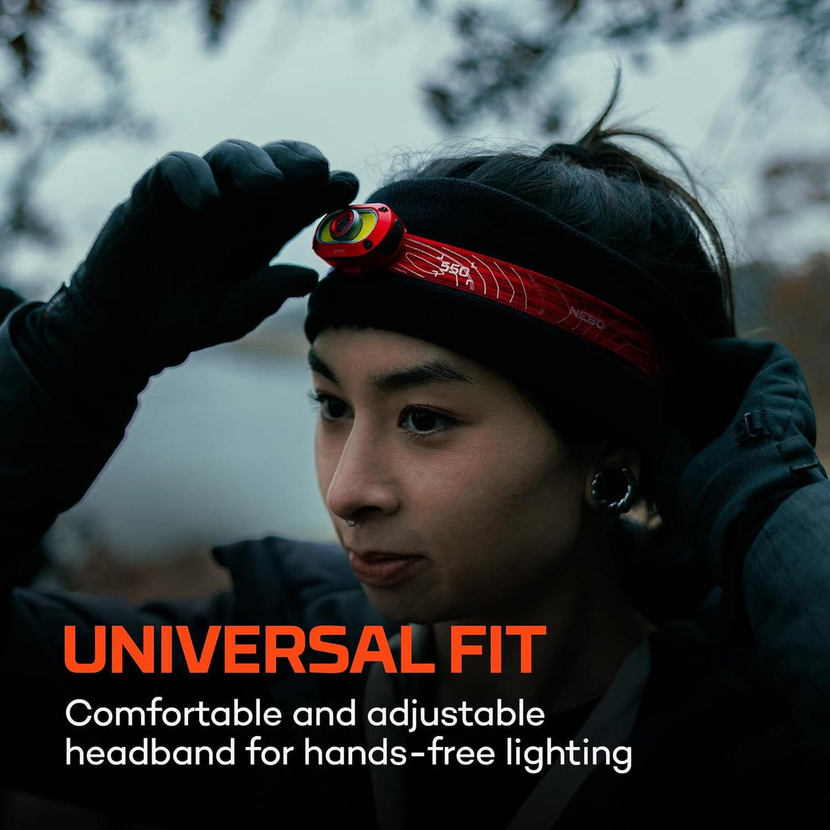 Nebo Mycro 550+ Rechargeable Headlamp