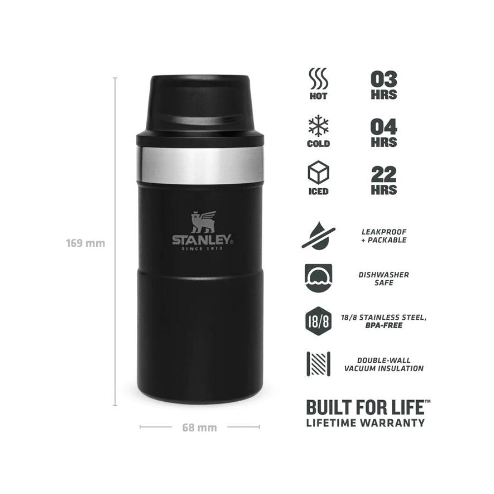 STANLEY CLASSIC TRIGGER ACTION TRAVEL MUG | 0.25L, Mugs,    - Outdoor Kuwait