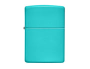 Zippo 49454 Regular Flat Turquoise Lighter, Lighter, - Outdoor Kuwait