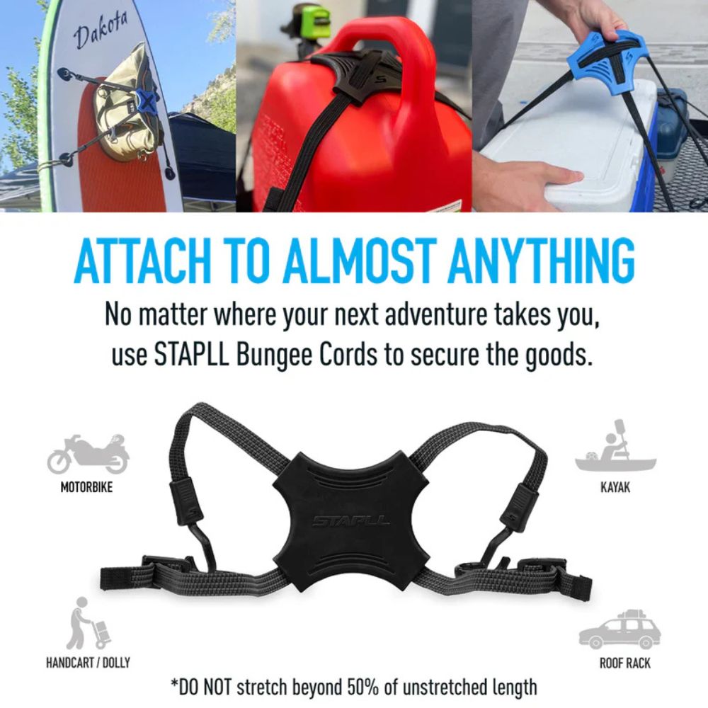 Stapll Tack Strap - 2 Pack, Bungee Cord, - Outdoor Kuwait