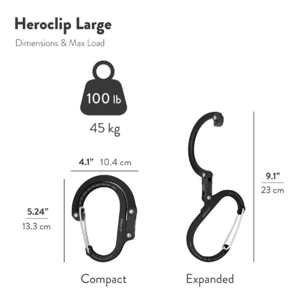 Heroclip® Large, Carabiners,    - Outdoor Kuwait