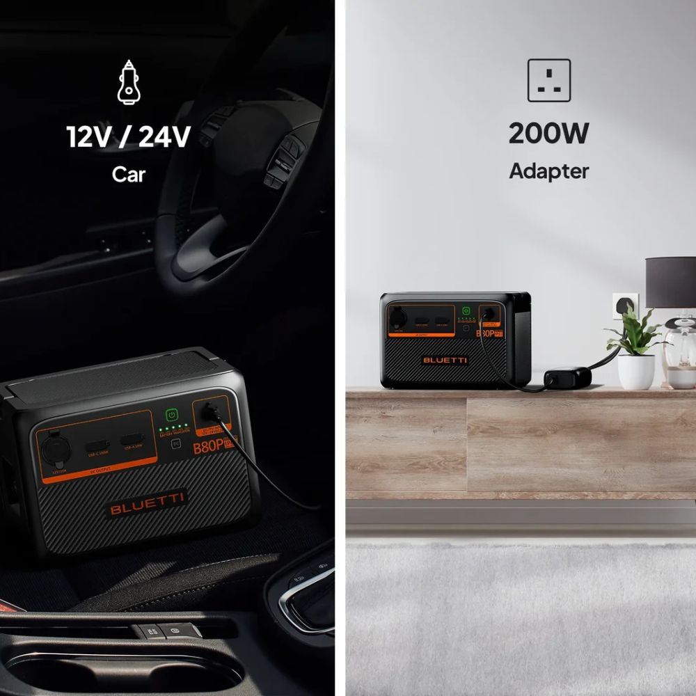 Bluetti B80/B80P Expansion Battery | 806Wh, Expansion Battery, - Outdoor Kuwait