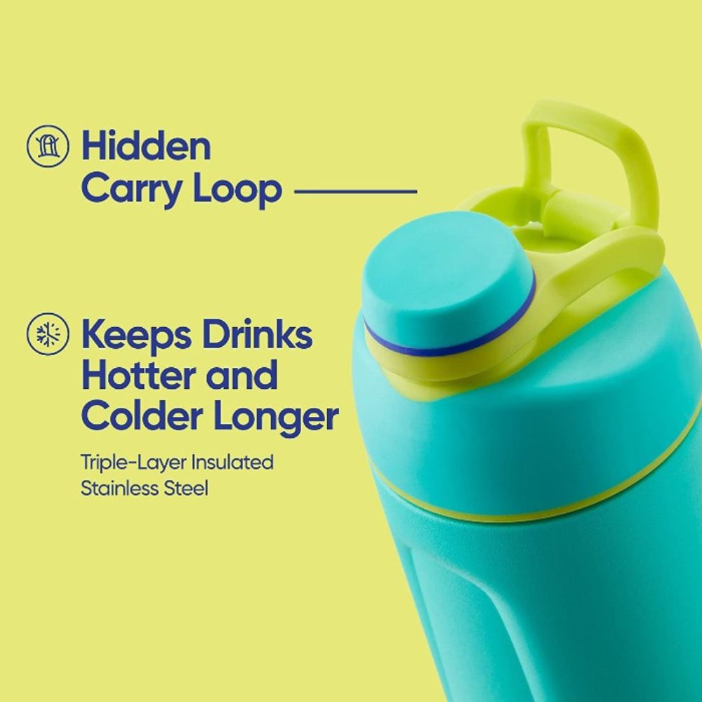 Owala Twist Insulated Stainless Steel Water Bottle 32 oz, Water Bottles,    - Outdoor Kuwait