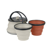 SEA TO SUMMIT X-SET 11 KETTLE & MUG SET - SAND/RUST, Cooking Set, - Outdoor Kuwait