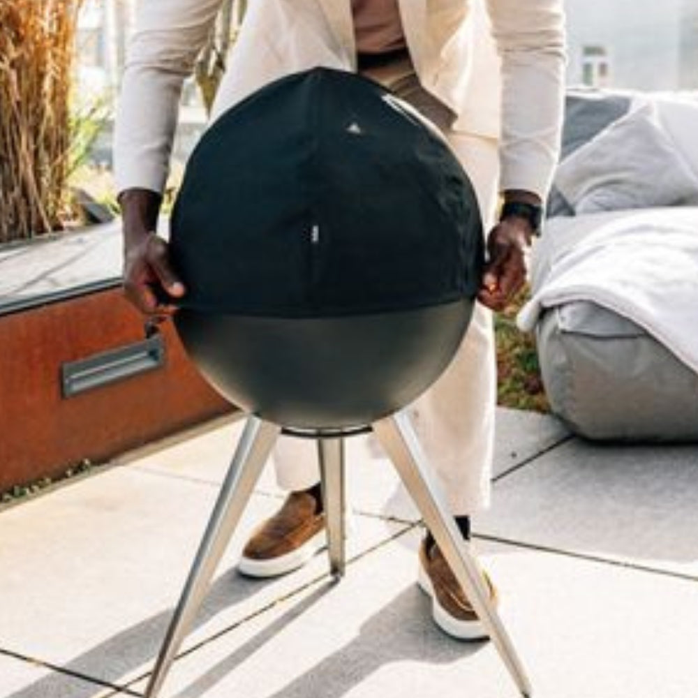 Hofats Moon 45 Fire Basket - Cover, Firepit Cover, - Outdoor Kuwait