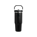 STANLEY CLASSIC ICEFLOW FLIP STRAW TUMBLER | 0.8L | 30 oz, Water Bottles, Black 2.0 - Outdoor Kuwait