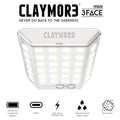 Claymore 3 Face Mini Rechargeable - Three Side Wide Coverage Portable Outdoor Lantern and Power Bank, Camping Lights & Lanterns,    - Outdoor Kuwait