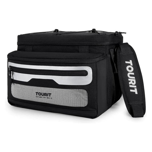 Tourit Large Collapsible Cooler Bag, Coolers, Black   - Outdoor Kuwait