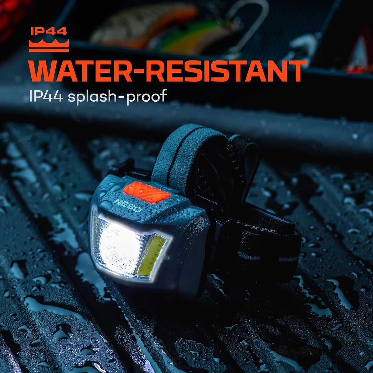 Nebo Einstein 250 Lumen Compact Headlamp, Headlamps, - Outdoor Kuwait