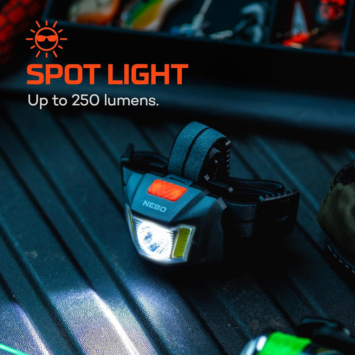 Nebo Einstein 250 Lumen Compact Headlamp, Headlamps, - Outdoor Kuwait