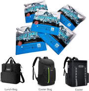 Tourit Reusable Ice Packs - 4 Pack, Ice Pack, - Outdoor Kuwait