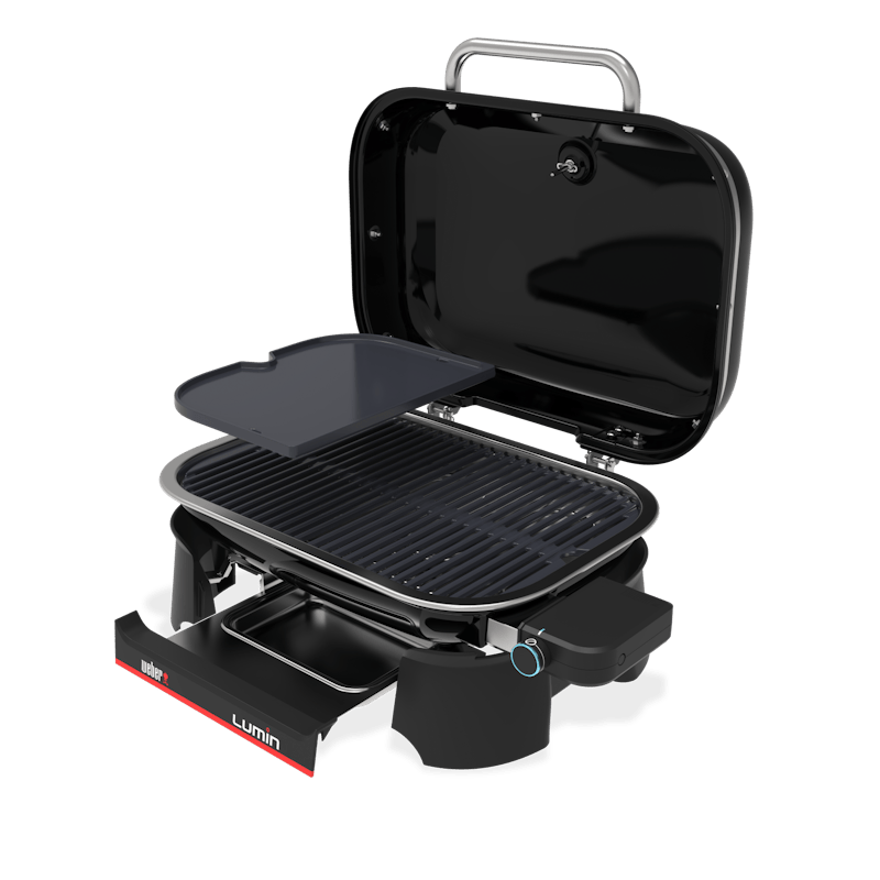 Weber Lumin Electric Outdoor Barbecue with Stand, Outdoor Grills, - Outdoor Kuwait