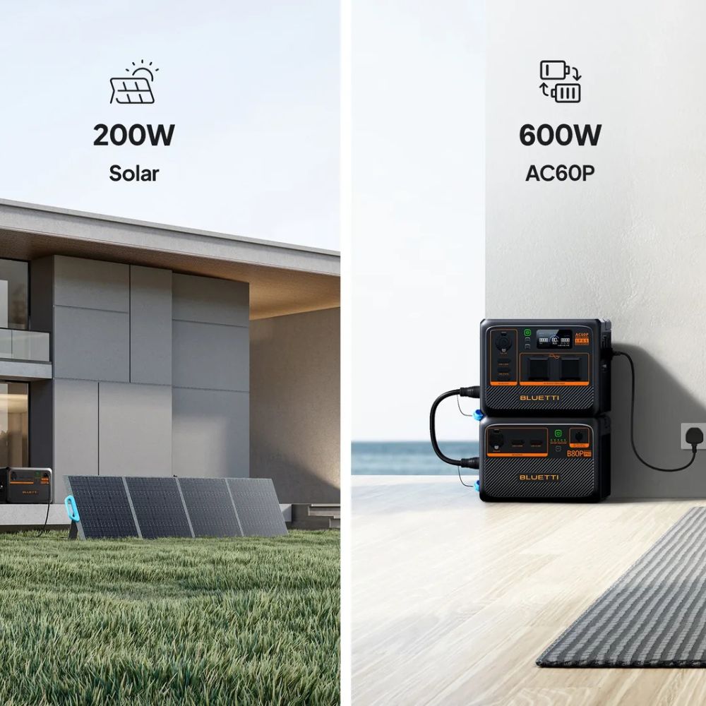 Bluetti B80/B80P Expansion Battery | 806Wh, Expansion Battery, - Outdoor Kuwait