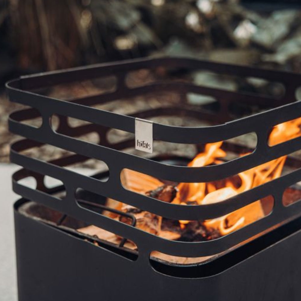Hofats Cube Fire Basket, Firepit, - Outdoor Kuwait