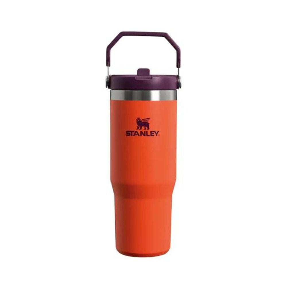 STANLEY CLASSIC ICEFLOW FLIP STRAW TUMBLER | 0.8L | 30 oz, Water Bottles, Tigerlily Plum - Outdoor Kuwait