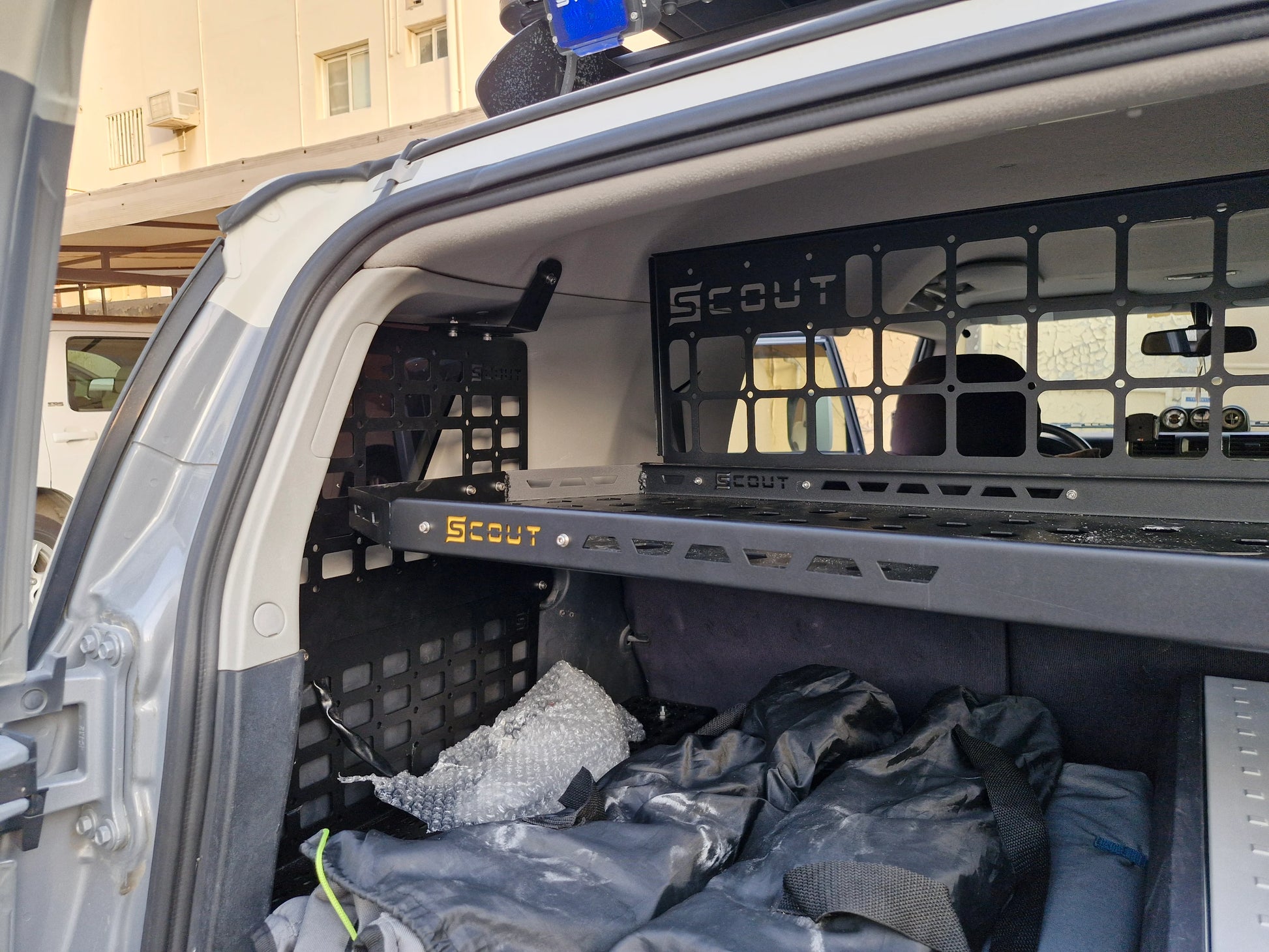 Scout Cargo Shelf - Toyota FJ, Molle Panels, - Outdoor Kuwait
