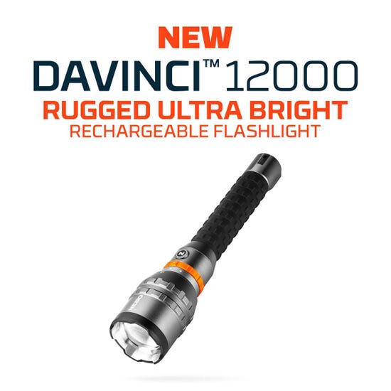 Nebo Davinci 12000 Mag Dial Rechargeable Torch, Flashlights, - Outdoor Kuwait