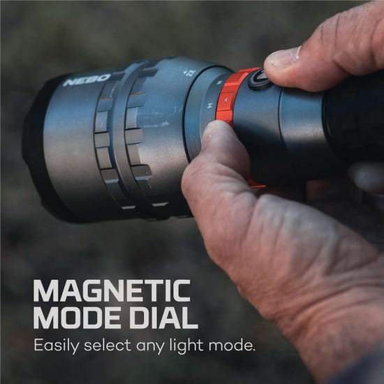 Nebo Davinci 12000 Mag Dial Rechargeable Torch, Flashlights, - Outdoor Kuwait