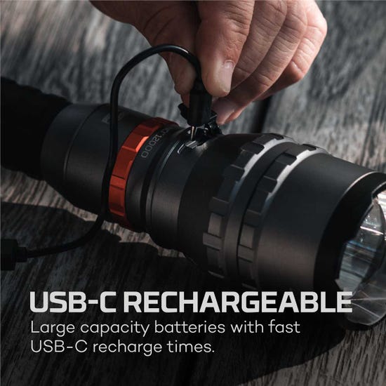 Nebo Davinci 12000 Mag Dial Rechargeable Torch, Flashlights, - Outdoor Kuwait