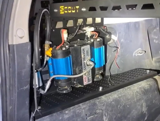 Scout Air Compressor Bracket - Toyota FJ, , - Outdoor Kuwait
