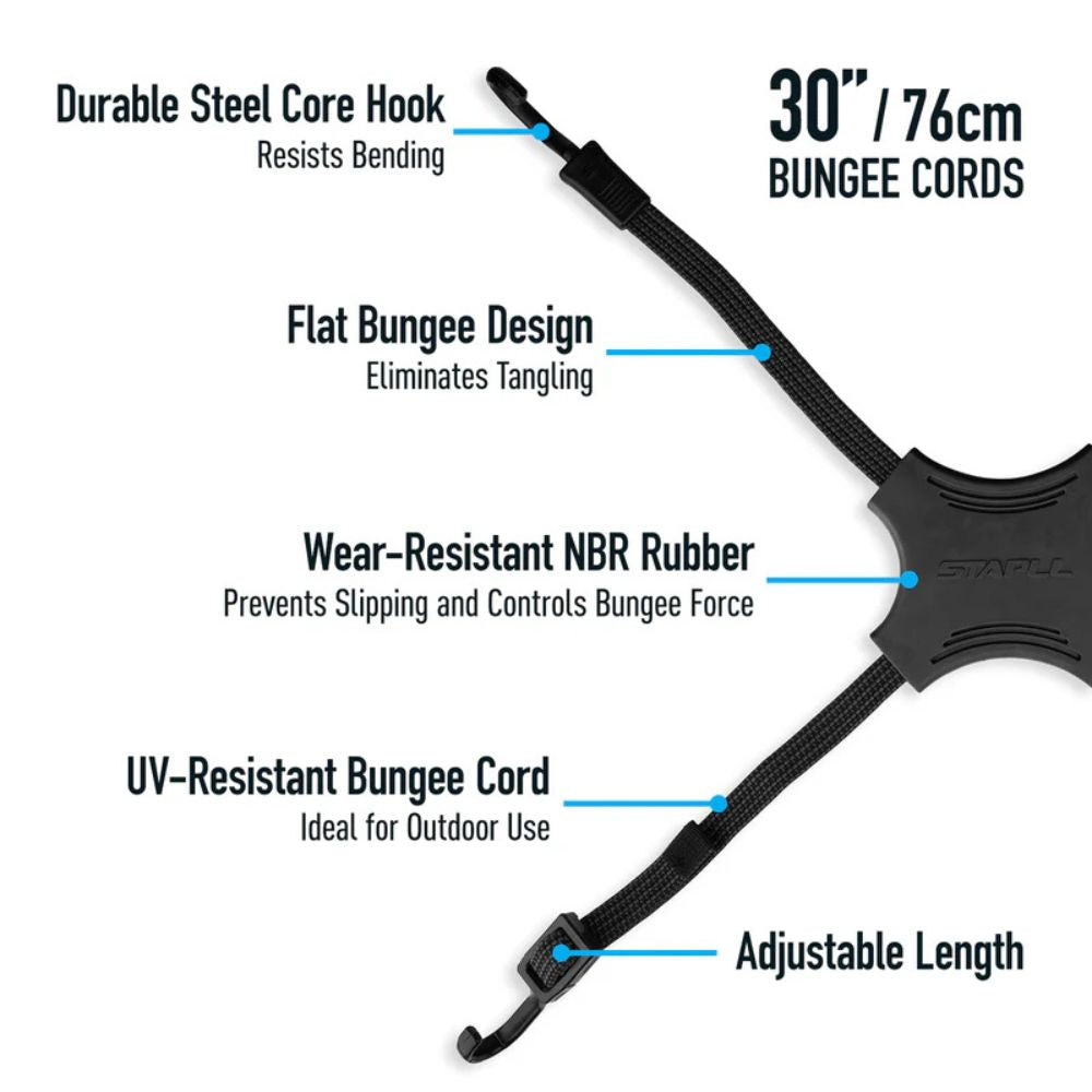 Stapll Tack Strap - 2 Pack, Bungee Cord, - Outdoor Kuwait