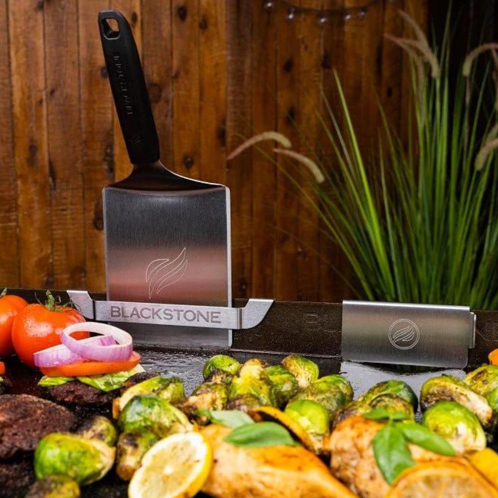 Blackstone Grease Gate and Tool Holder Combo, Griddle Accessories, - Outdoor Kuwait