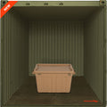 Cargo Container Shield Box, Storage Container, Beige - Outdoor Kuwait