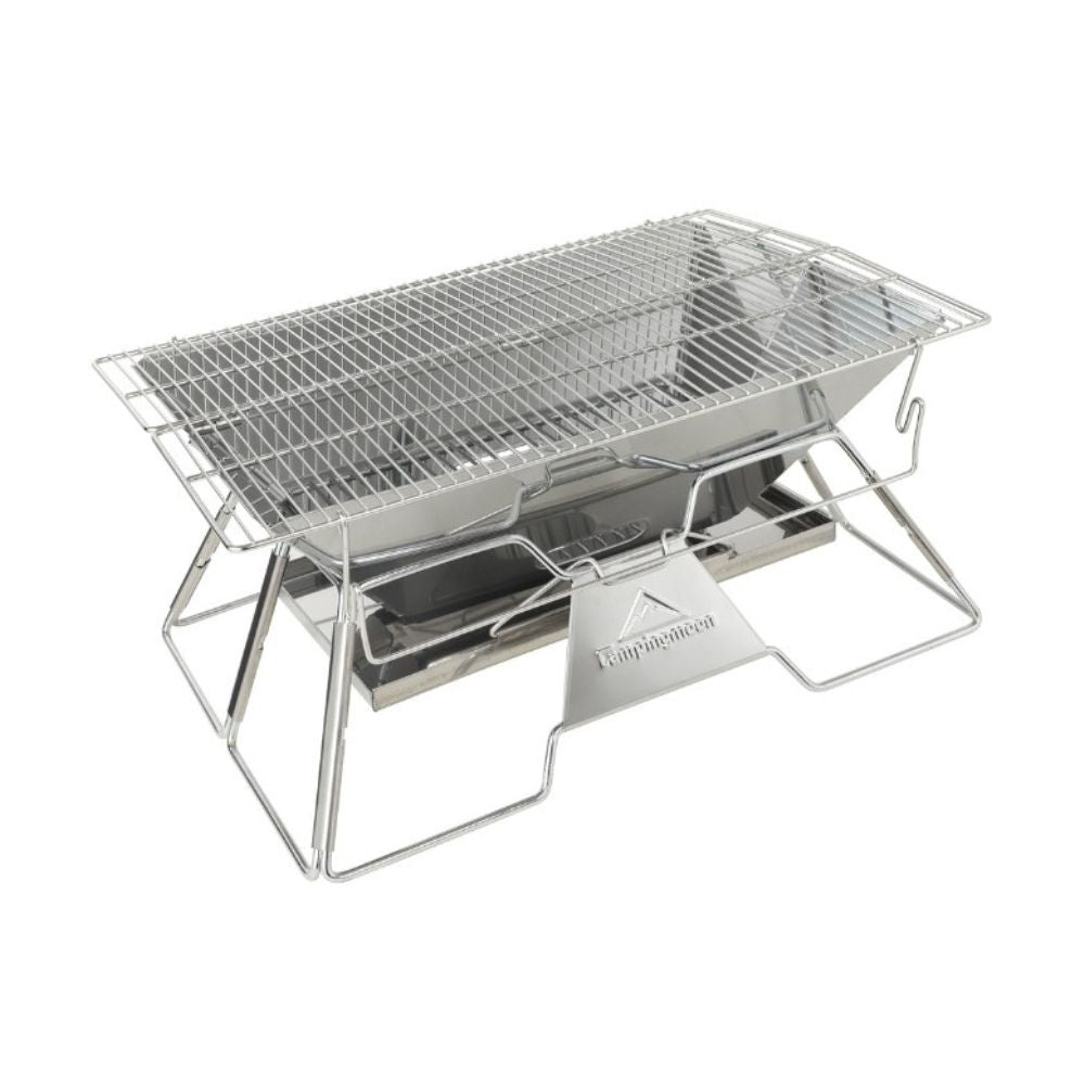 Campingmoon MT-3 Foldable BBQ Grill with Carrying Bag - Large, Outdoor Grills,    - Outdoor Kuwait