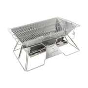 Campingmoon MT-3 Foldable BBQ Grill with Carrying Bag - Large, Outdoor Grills,    - Outdoor Kuwait