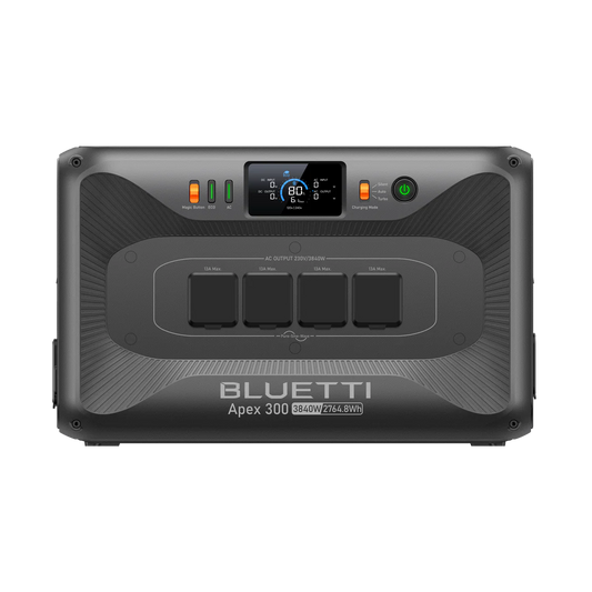 Bluetti Apex 300 Portable Power Station | 3800W 2760Wh, Power Station, - Outdoor Kuwait