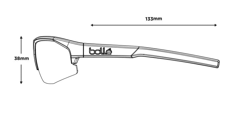 Bolle BOLT 2.0 S - Burgundy Pink Matte, Sunglasses, - Outdoor Kuwait