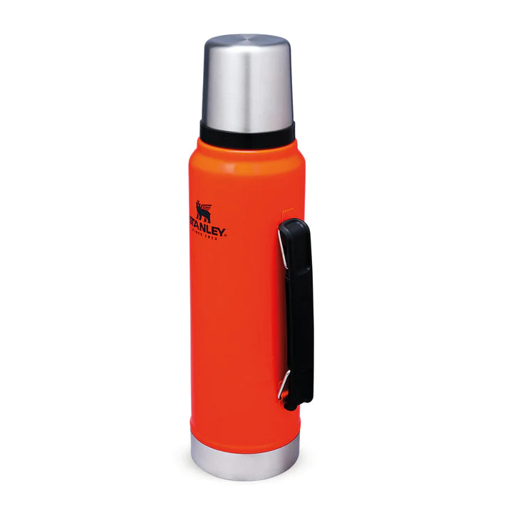 STANLEY CLASSIC LEGENDARY BOTTLE, Water Bottles, 1.0L Blaze Orange - Outdoor Kuwait